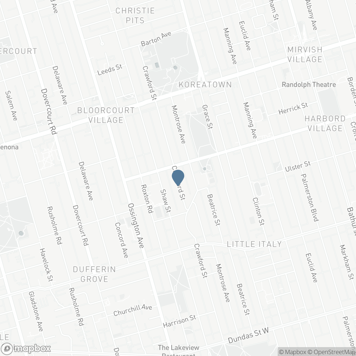 543 CRAWFORD STREET, Toronto, Ontario M6G 3J9